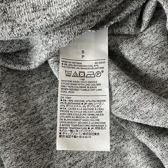 Banana Republic Luxespun Turtleneck Sweater Size S Minimalist Capsule Classic - Picture 6 of 7